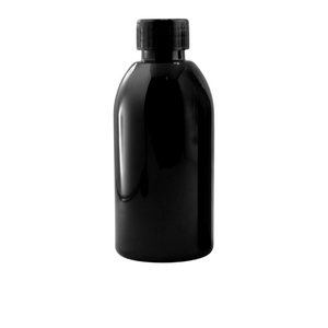 BLACK 250 ML PET BOTTLE FOR SOAP - Eco Candle Project 