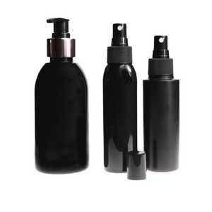 MATT BLACK 100 ML BOTTLE FOR ROOM MIST - Eco Candle Project 