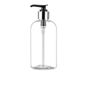 CLEAR 300 ML PET BOTTLE FOR SOAP - Eco Candle Project 