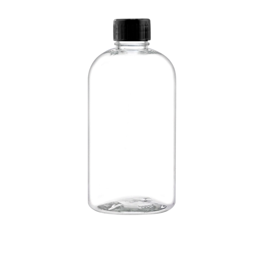 CLEAR 300 ML PET BOTTLE FOR SOAP - Eco Candle Project 