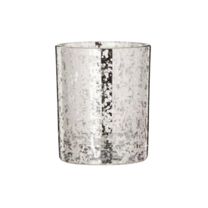 ELECTROPLATED SILVER CANDLE GLASSES - Eco Candle Project 