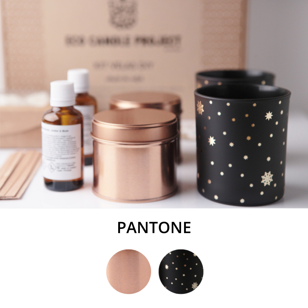 LUXURY CANDLE KIT ROSE GOLD STAR - Eco Candle Project 