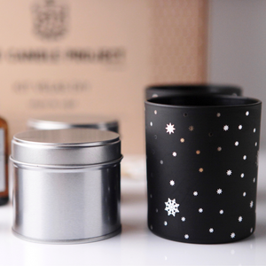 LUXURY CANDLE KIT SILVER STAR - Eco Candle Project 