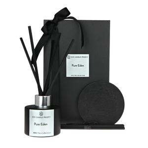 SILVER LUXURY REED DIFFUSER GIFT SET - Eco Candle Project 