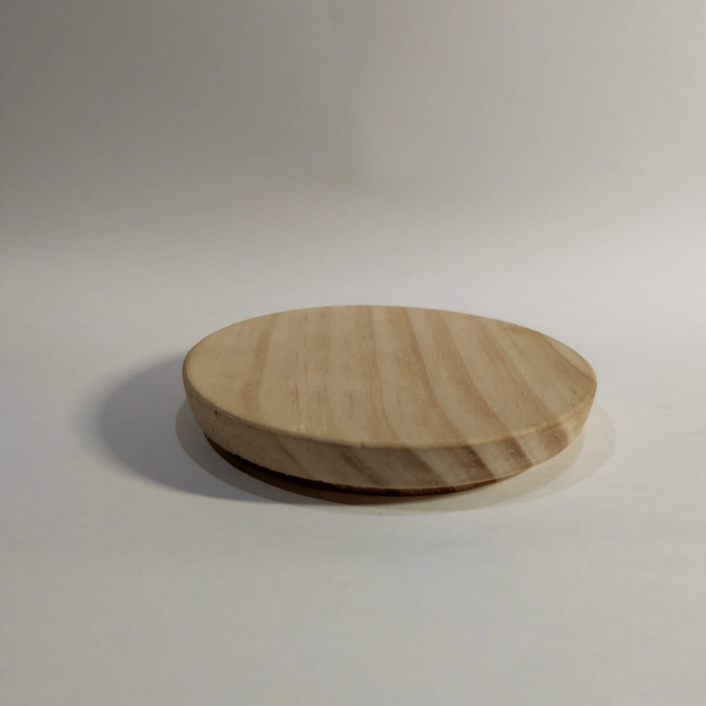 NATURAL WOOD LID - Eco Candle Project 