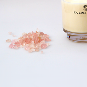 ROSE QUARTZ CHIPS 100 g - Eco Candle Project 