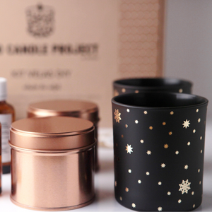 LUXURY CANDLE KIT ROSE GOLD STAR - Eco Candle Project 