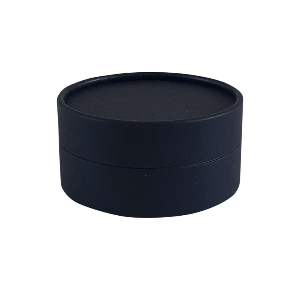 Cardboard Box with Water Resistant Liner in Black - Eco Candle Project 