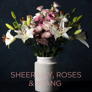 SHEER LILY, ROSES & YLANG - Eco Candle Project 
