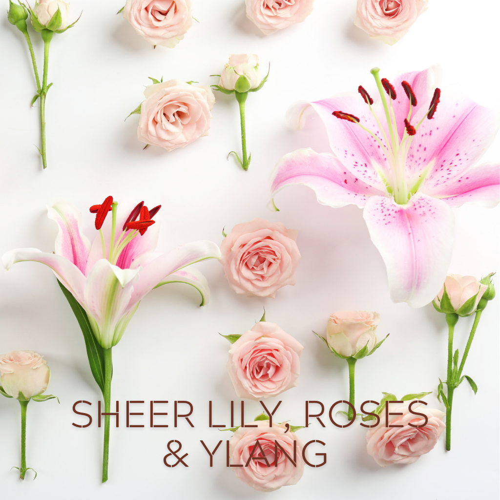 SHEER LILY, ROSES & YLANG - Eco Candle Project 