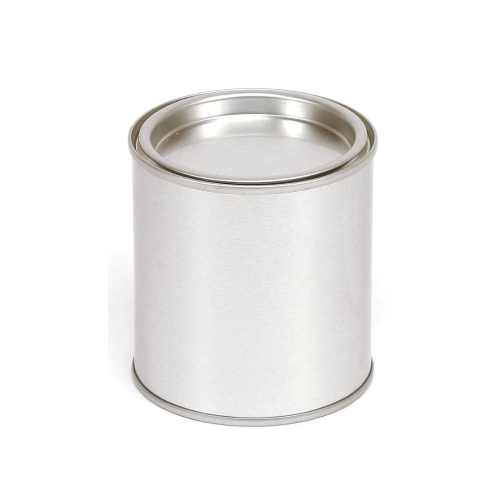 TALL SILVER TIN