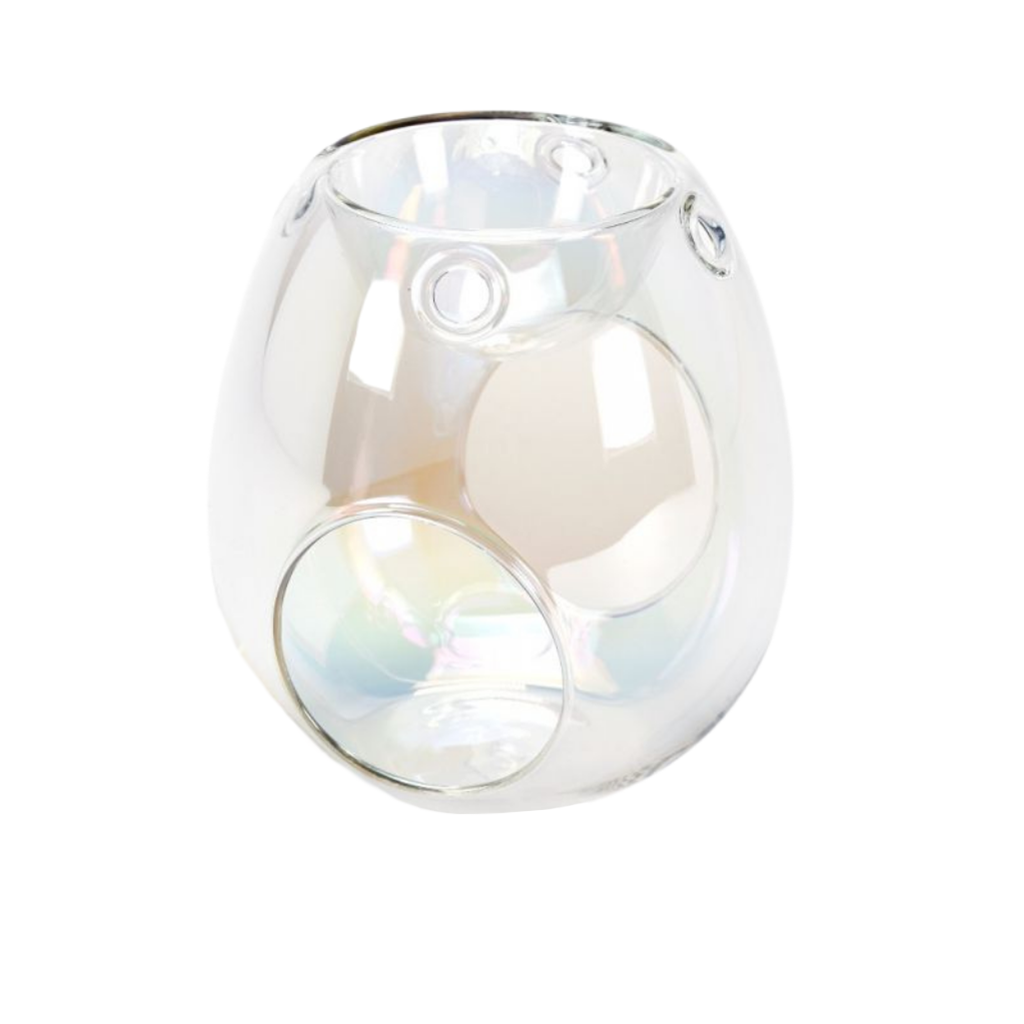 GLASS PEARL CLEAR WAX MELT BURNER - Eco Candle Project 