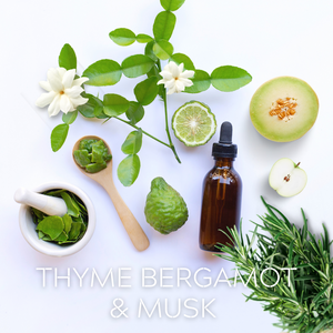 THYME, BERGAMOT & MUSK - Eco Candle Project 